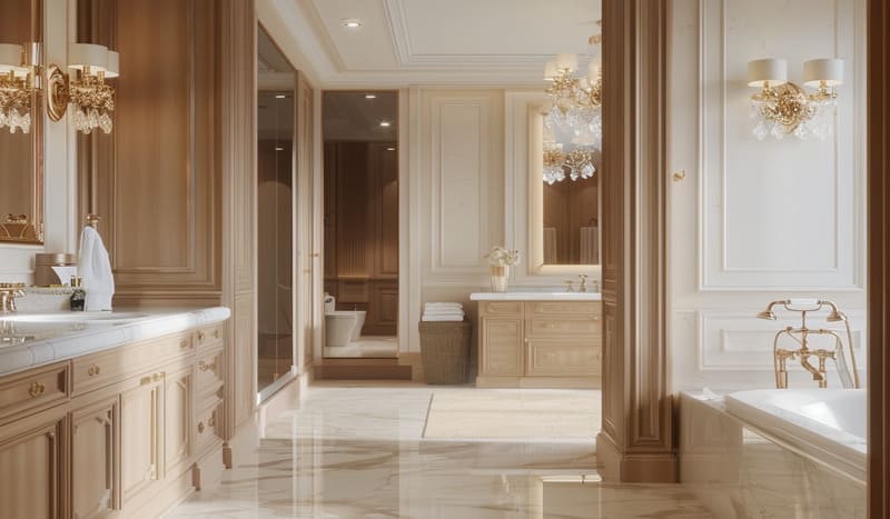 Manhattan Maid Cleaning Service bathroom