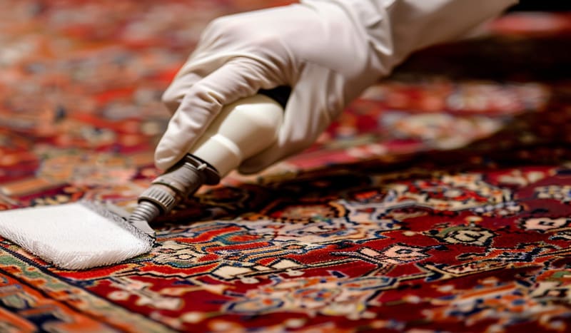 Rug Cleaning Manhattan first stage