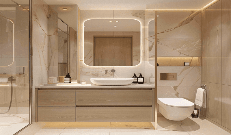 Manhattan House Cleaning bathroom